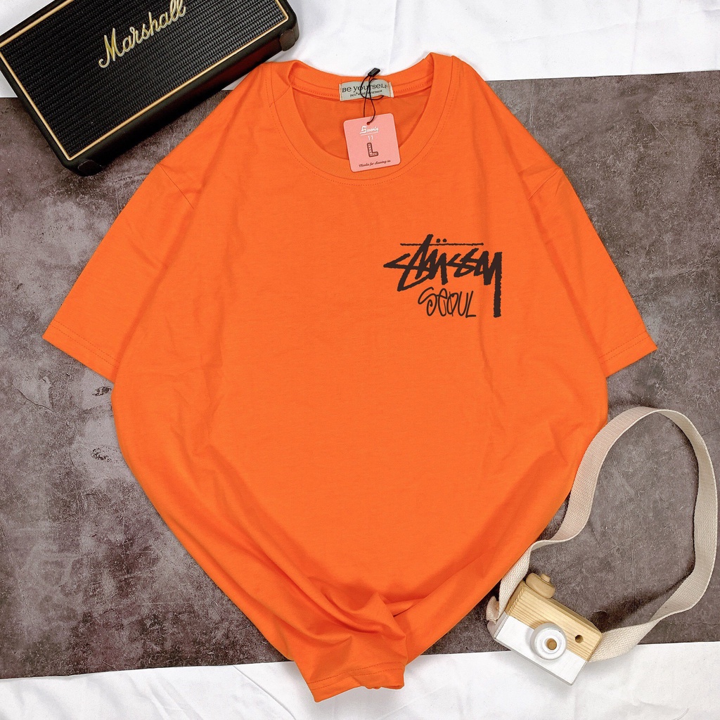 ÁO THUN BASIC STUSSY SEOUL,ÁO PHÔNG NAM ÁO PHÔNG NỮ