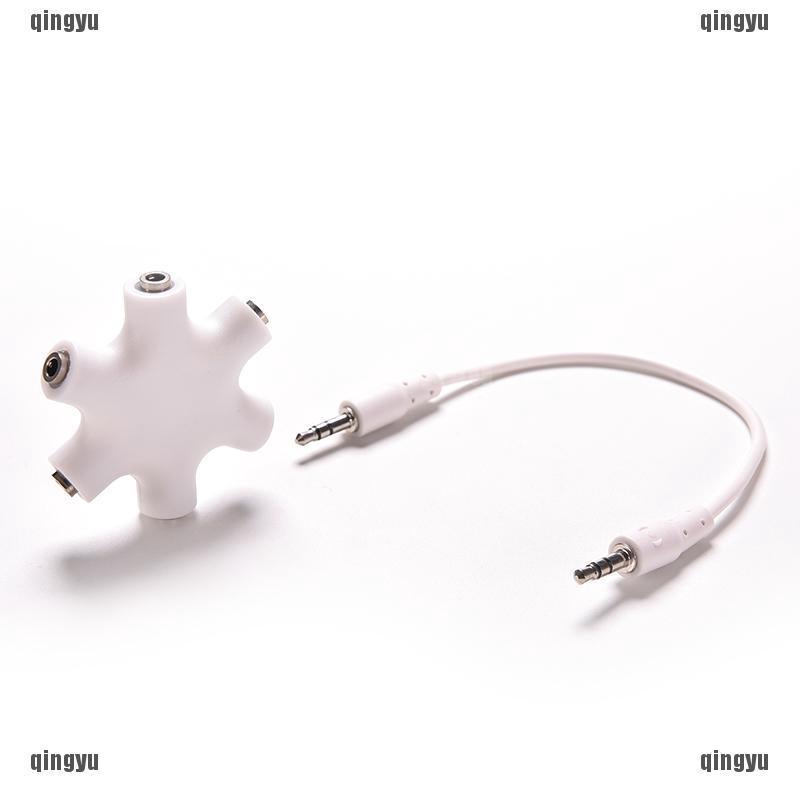 Đầu chia jack tai nghe 1 sang 2 3 4 5 cổng 3.5mm