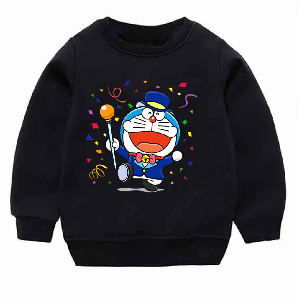 Áo thu đông dài tay, in DORAMON , Thời trang trẻ em