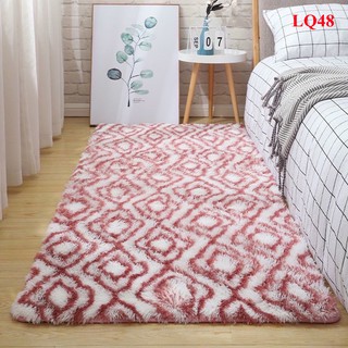 Thảm lông,lông loang trải sàn siêu sang loại 1 làm đẹp cho không gian phòng khách phòng ngủ của bạn LQ48