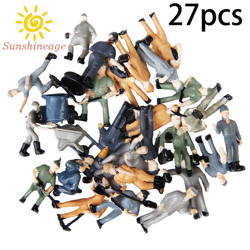 Mô hình người mini tỉ lệ 1: 87 trang trí độc đáo