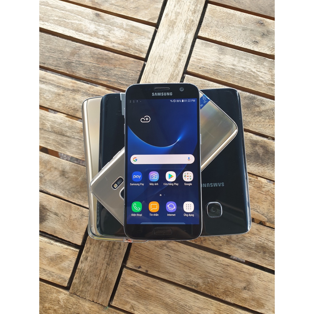 Điện thoại Samsung Galaxy S7 Máy Cũ 1 sim Chip Exynos 8890 / Snap 820 - Rom 32GB Ram 4GB Màn Super Amoled 5.1'