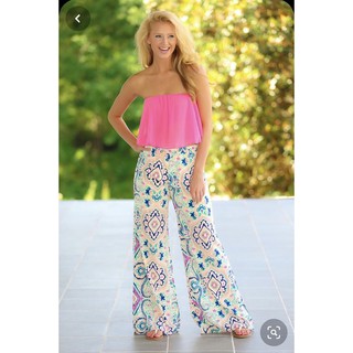 [size 1/<1m6, <60ky]Quần palazzo ống rộng lanh thái chọn màu thoải mái (link 2)