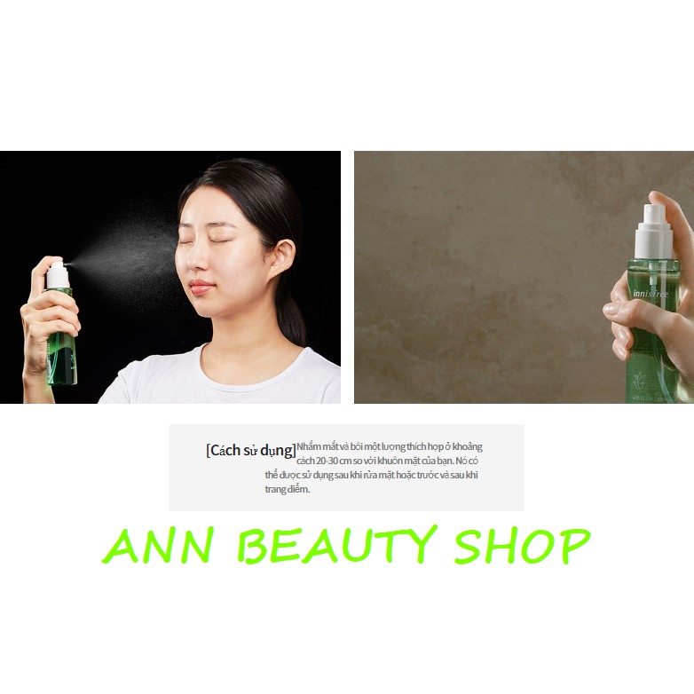 Xịt Khoáng Nha Đam Innisfree Aloe Revital Skin Mist 120ml | BigBuy360 - bigbuy360.vn
