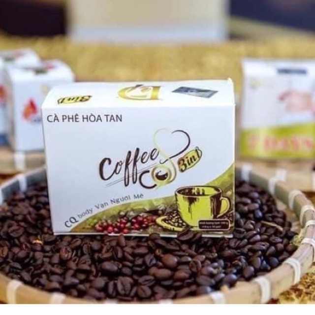 1 hộp 10 gói cafe cq slim