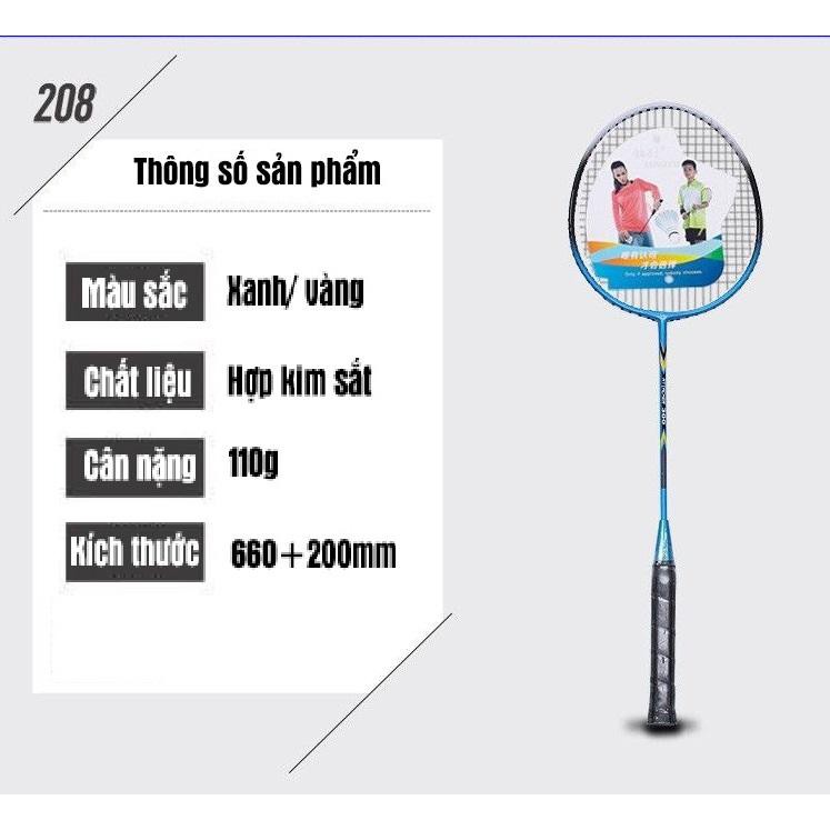 Bộ vợt cầu lông khung hợp kim chắc chắn - Vợt cầu lông tập luyện tặng kèm túi đựng chuyên nghiệp
