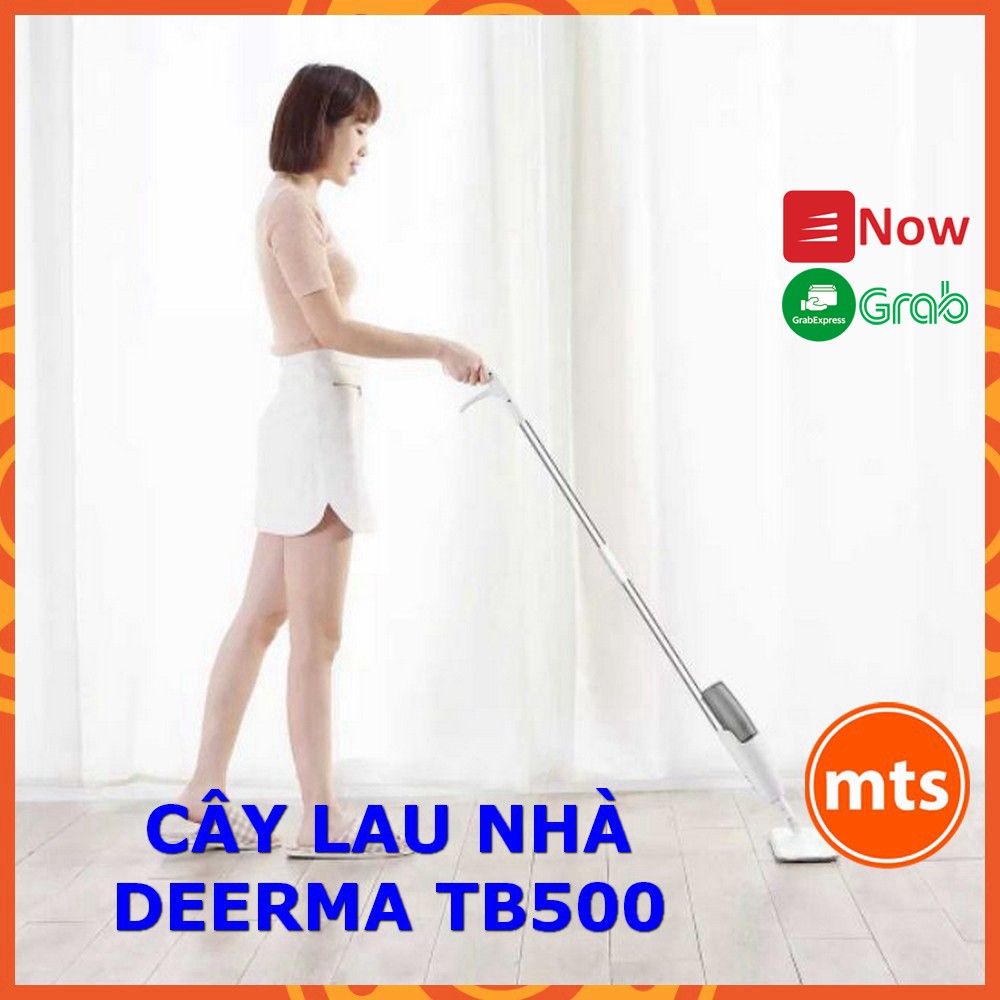 Cây lau nhà phun nước 2 trong 1 Deerma Spray TB500 Lau nhanh chóng, sạch sẽ, tiện lợi - Minh Tín