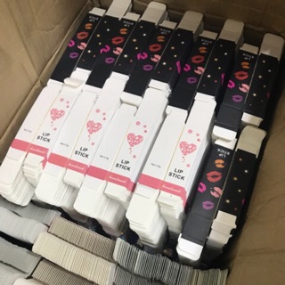 Vỏ hộp giấy đựng son handmade