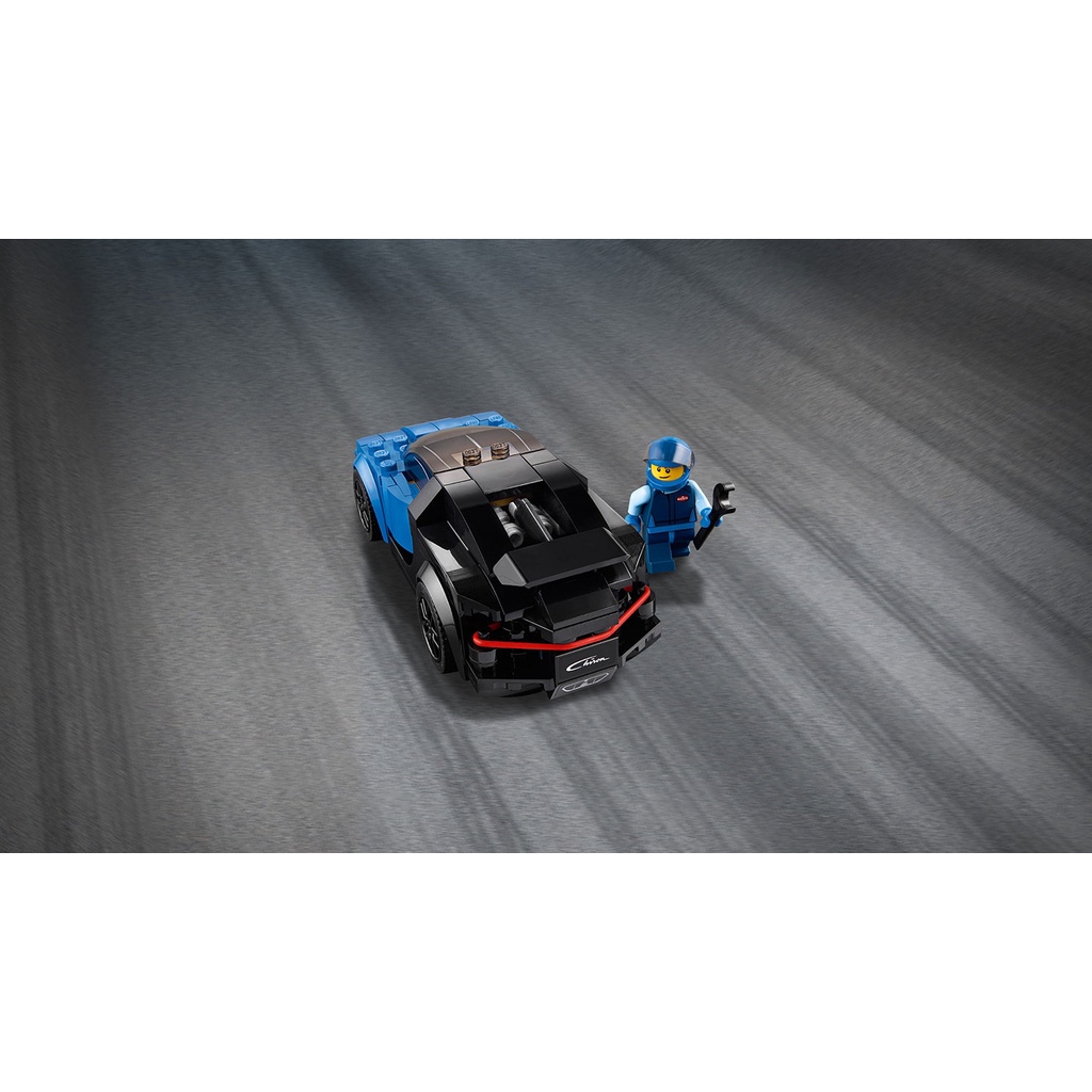 Mô hình LEGO 75878 siêu xe Bugatti Chiron - Speed ​​Champions