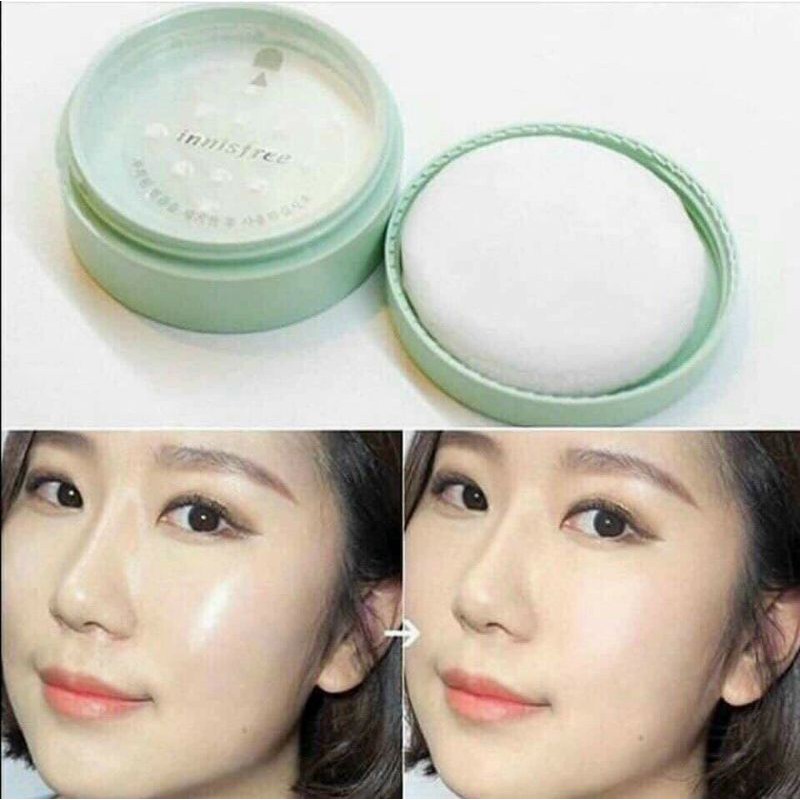 Phấn phủ Innisfree No Sebum Moisture Powder