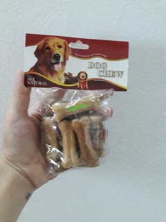 Xương da bò cho chó 5cm