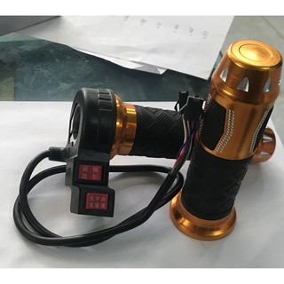 tay ga xe điện xmen 3 số và nút lùi