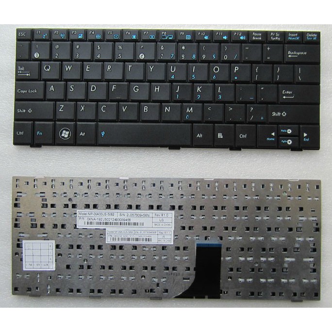 Bàn phím laptop Asus Eee PC 1005 1008 1001 R101 R105
