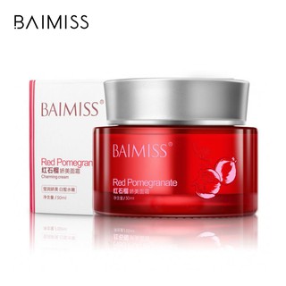 (Hàng Mới Về) Kem Dưỡng Da Mặt Baimiss Tinh Chất Lựu Đỏ Dưỡng Ẩm Kiểm Soát Dầu