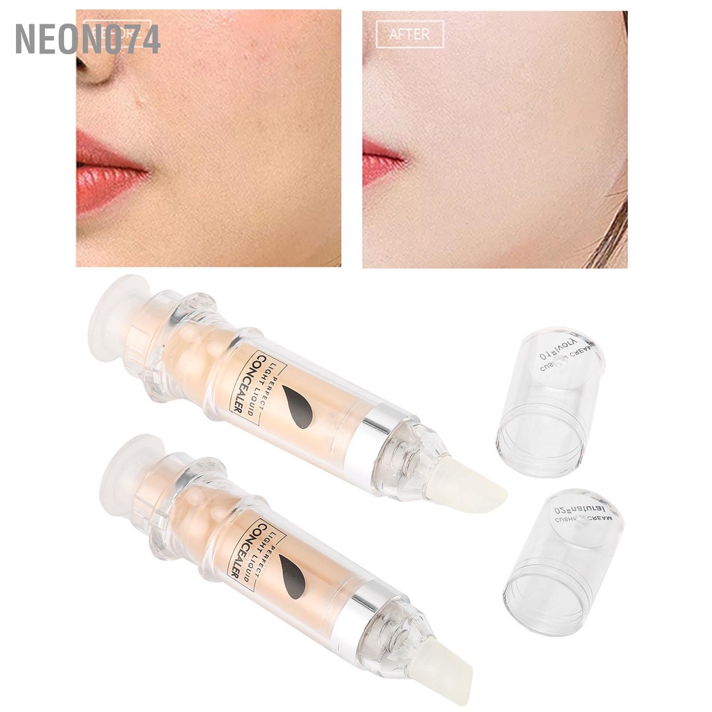 ☀ Neon074 kem che khuyết điểm che mụn nám tàn nhang nếp nhăn thâm mắt kiềm dầu chống nước chống nắng k trôi suốt Kem che khuyết điểm ELAIEMI Face Blemish Dark Circle Acne Spot Cover Makeup Mỹ phẩm