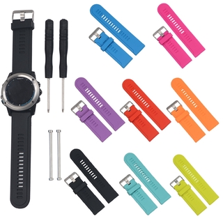 Dây đeo thay thế bằng silicon thích hợp cho Garmin D2 Fenix2/Fenix 3 HR Quatix 3