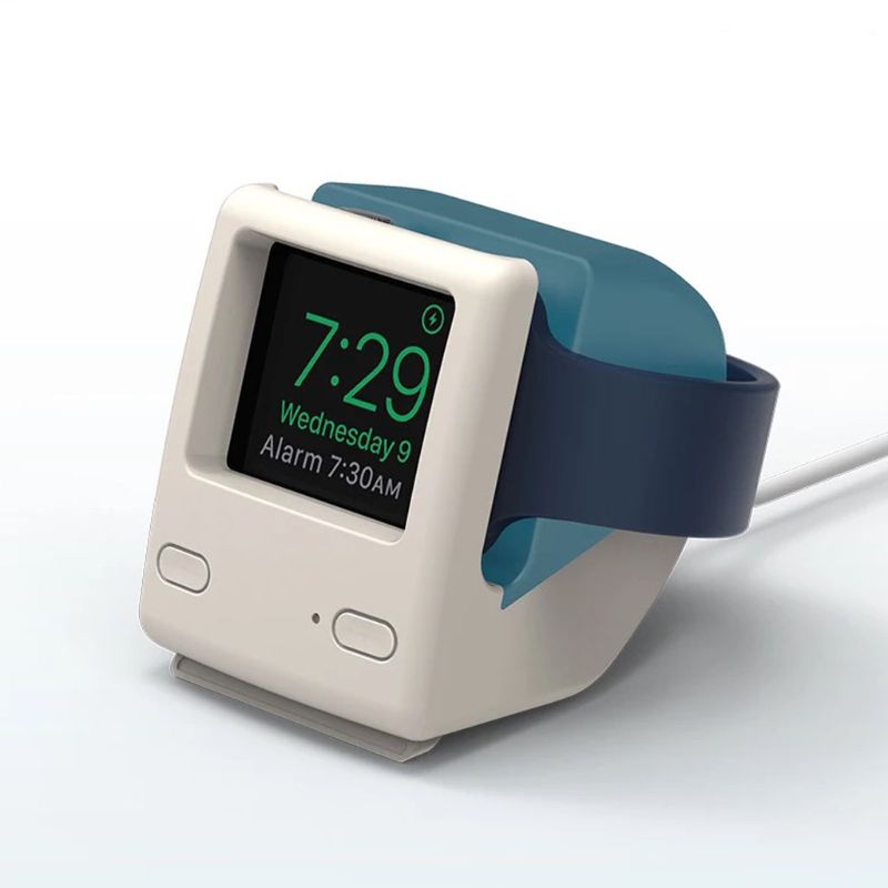 Đế Sạc Bằng Silicon Cho Đồng Hồ Thông Minh Apple Watch Series 4 / 3 / 2 / 1