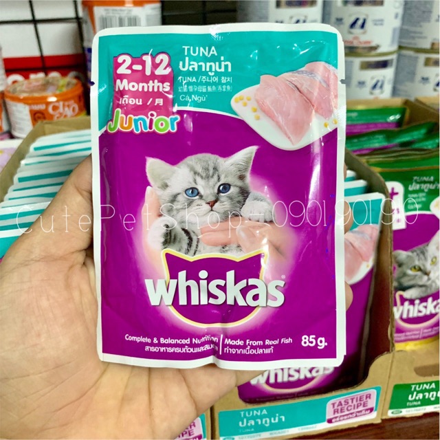 PATE WHISKAS CHO MÈO