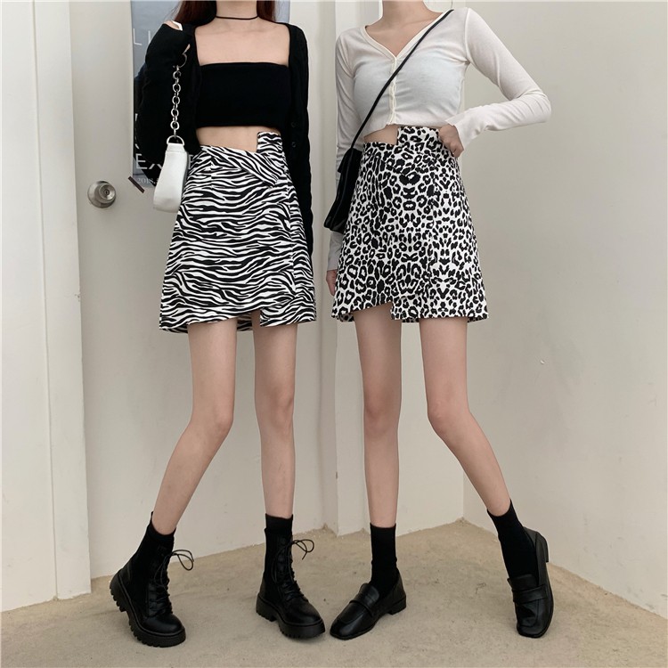 Chân Váy Ngắn Họa Tiết Da Beo Thời Trang Dành Cho Nữ | BigBuy360 - bigbuy360.vn