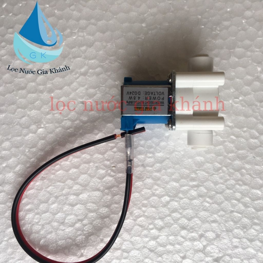 Van điện từ máy lọc nước nối nhanh 24v, van điện từ máy lọc nước.