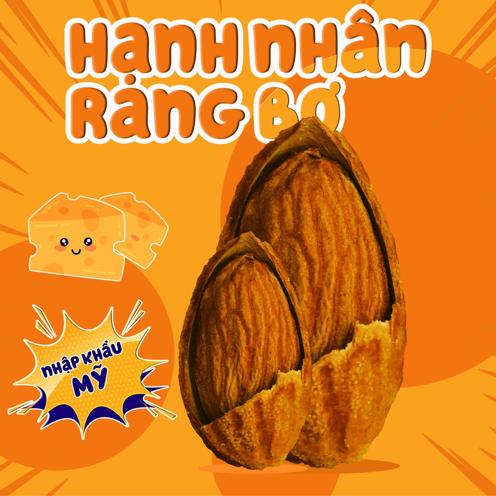 Hạnh Nhân Rang Bơ [FreeShip + Tặng Quà] Hũ 450gr | Mika Food | BigBuy360 - bigbuy360.vn