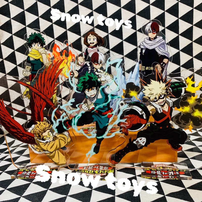 Mô Hình nhân vật - tượng mica - học viện siêu anh hùng - Standee anime My Hero Academia