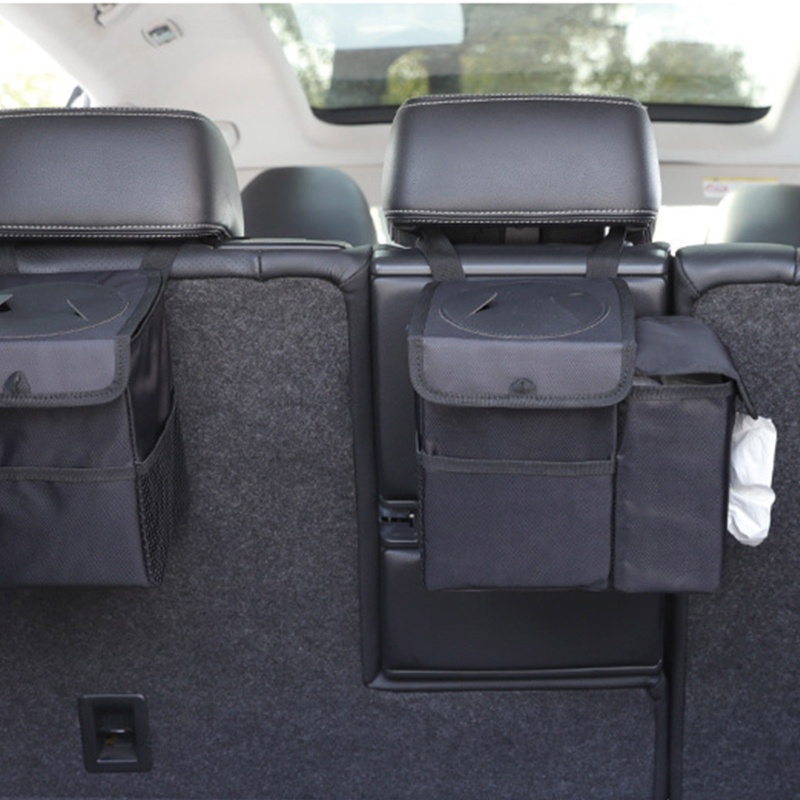 Thùng Đựng Rác Chống Thấm Nước Có Thể Gấp Gọn Tiện Dụng Cho Xe Hơi