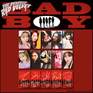 < Photocard > Thẻ Ảnh Nhung Đỏ Hoàn Hảo Cậu Bé Xấu