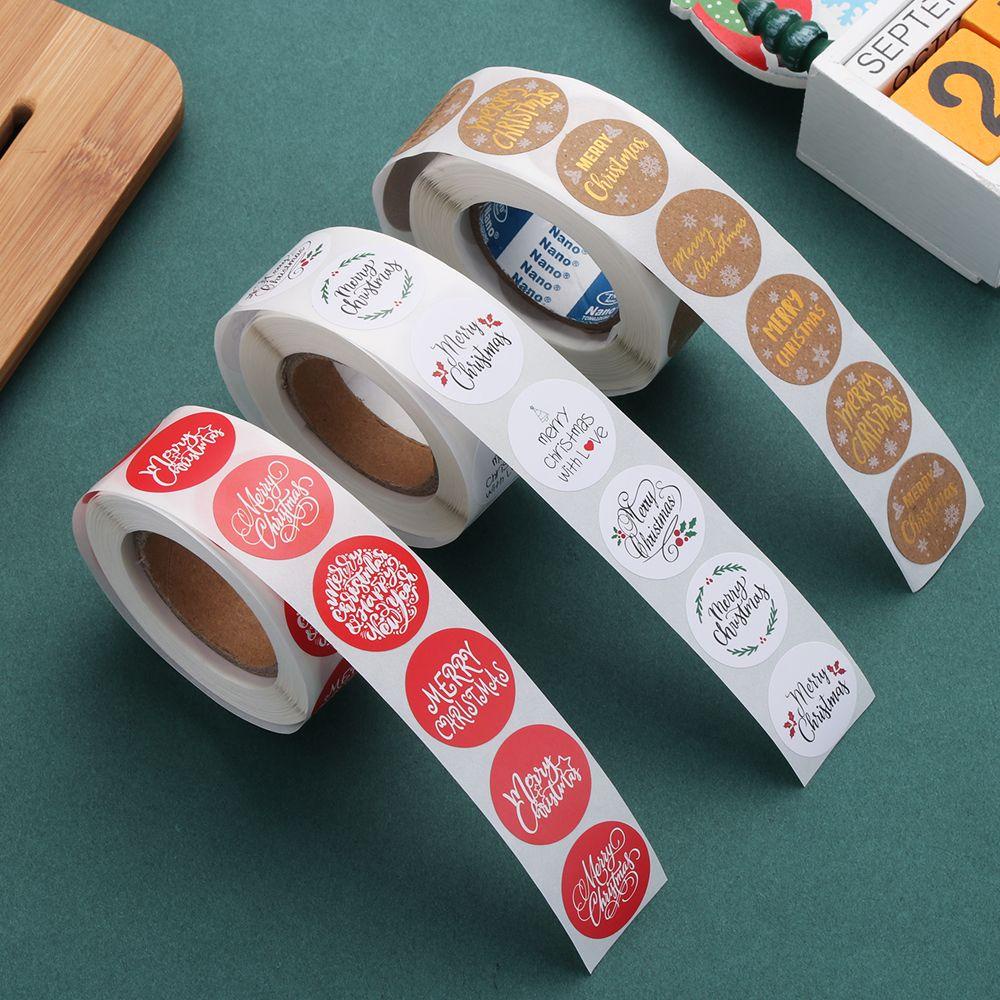 Bộ 500 Miếng Dán Trang Trí Phong Bì Đám Cưới / Giáng Sinh DIY