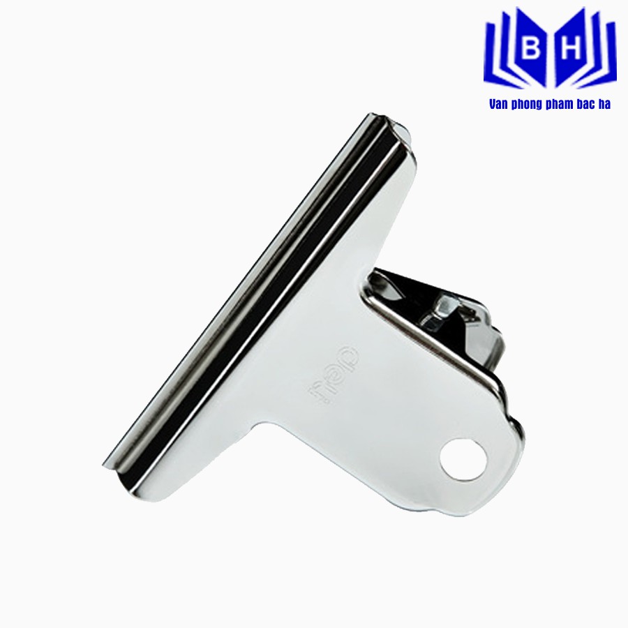 Kẹp Inox 102mm Deli 9532 Cho Lực Kẹp Khỏe Chuyên Dùng Để Kẹp Nhiều Loại Giấy Tờ Tài Liệu Phù Hợp Với Văn Phòng