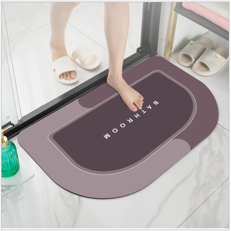 Thảm chùi chân siêu thấm nhiều màu sắc và kích thước, thấm nước cực tốt