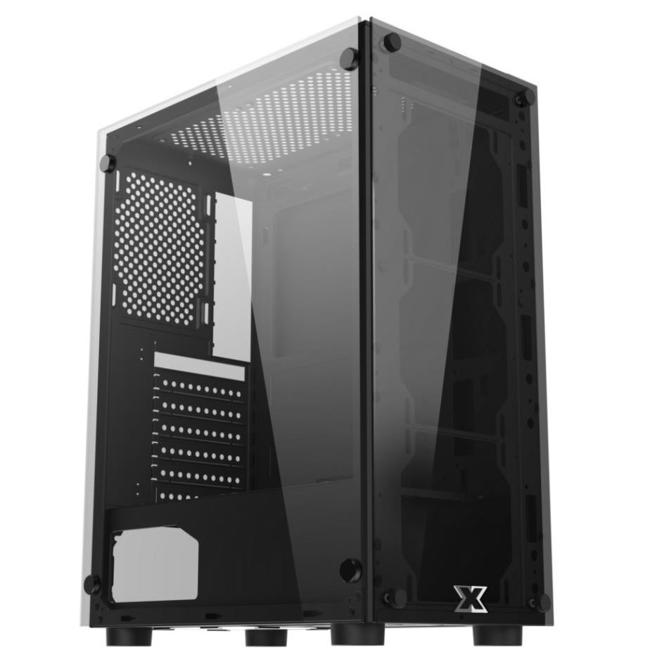 Case máy tính XIGMATEK HERO Full ATX, 2 mặt kính cường lực