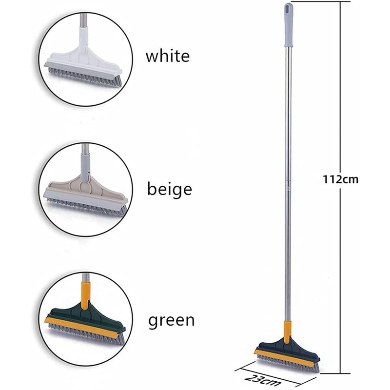 Bàn Chải Chà Sàn Nhà Tắm Nhà Bếp Tay Cầm Dài Có Thể Điều Chỉnh