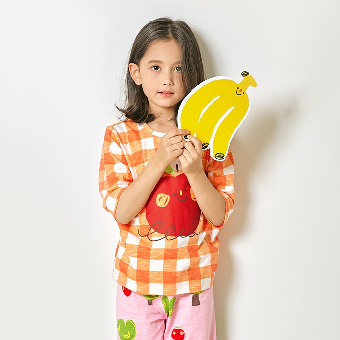 Đồ bộ lửng quần áo thun cotton mịn mặc nhà mùa hè cho bé gái Unifriend Hàn Quốc U2022