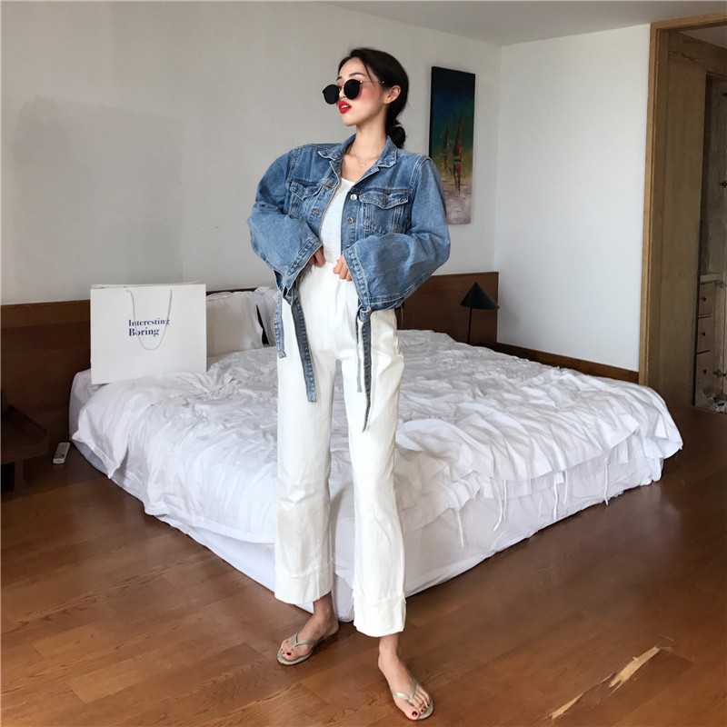 ÁO KHOÁC JEANS NỮ THỜI TRANG