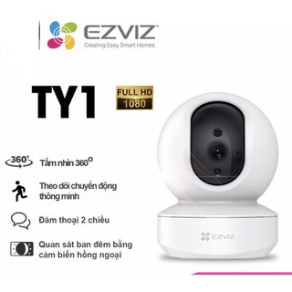 Camera không dây EZVIZ TY1 2MP, 4MP siêu nét chống ngược sáng - Toàn Phát -Cam Kết Hàng Chính Hãng