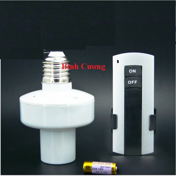 Đui đèn điều khiển từ xa thông minh E27 | BigBuy360 - bigbuy360.vn