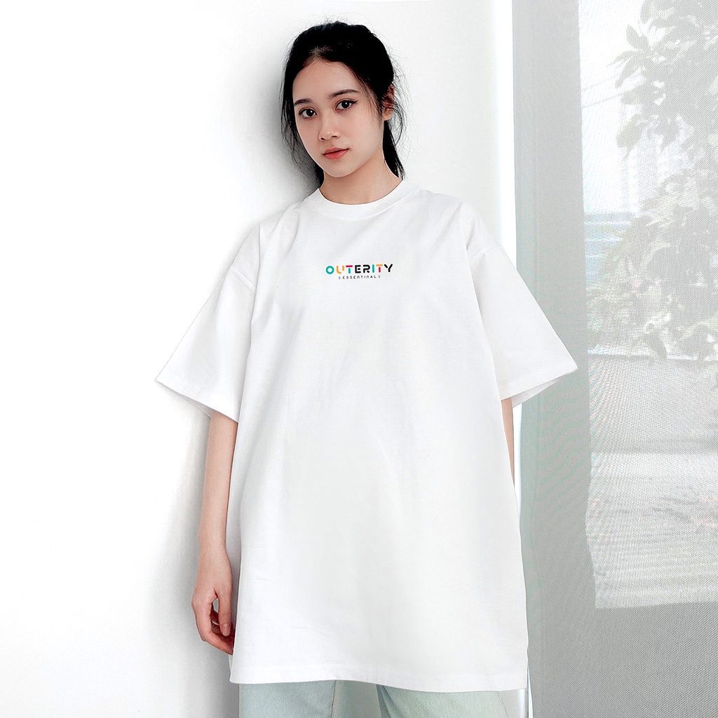 Áo Thun Nam Nữ OUTERITY Rainbow Unisex - Kiểu áo phông form rộng tay lỡ - BW FASHION | WebRaoVat - webraovat.net.vn