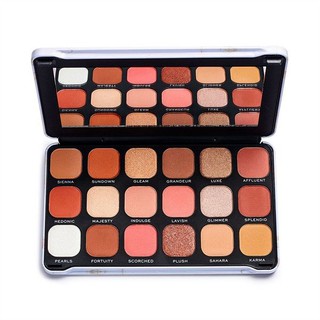 Màu mắt Makeup Revolution Forever Flawless Eyeshadow Palette Paleta 18 ô