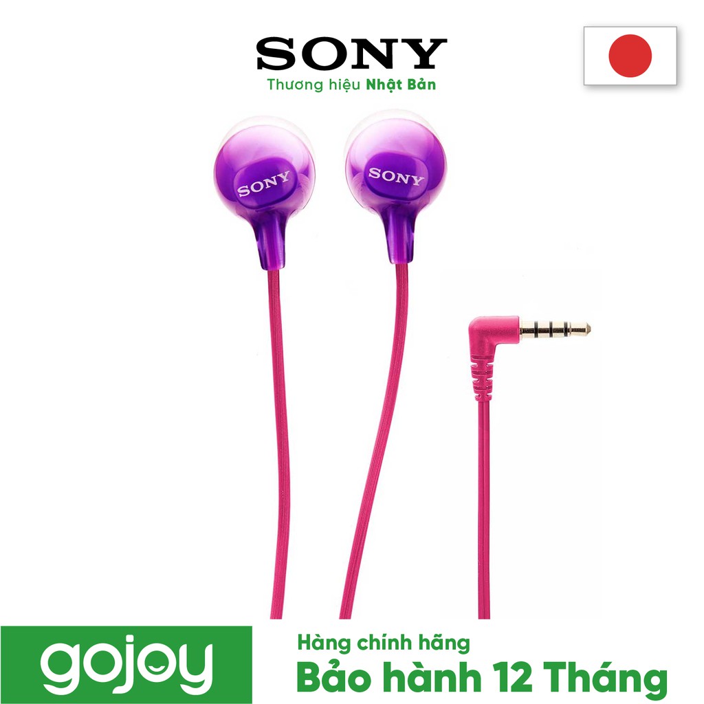 Tai nghe nhét tai Sony MDREX15AP chất âm hay 4 màu lựa chọn - Bảo hành chính hãng 12 tháng