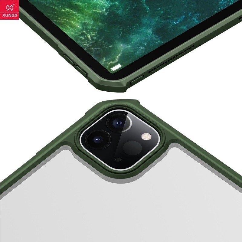 Ốp lưng XUNDD chống sốc cho iPad Pro 12.9 11.0 inch 2020 2021 10.9 10.5 10.2 Gen 7 8 9 9.7 2017 2018 Air Mini 2 3 4 5 6