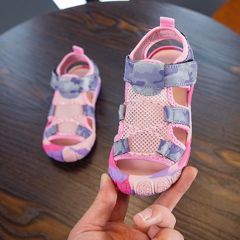 Xăng đan Lưới Thời Trang Mùa Hè Hàn Quốc 2022 Dành Cho Bé Gái