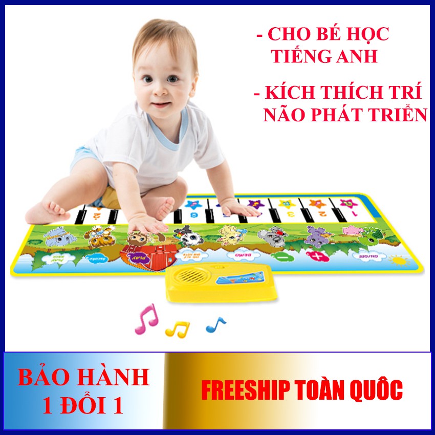 Thảm Trò Chơi Âm Nhạc Đa Chức Năng Chạy Bằng Pin Có Thể Gấp Lại Được , Đàn Piano