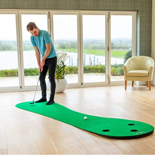 GOLF - Thảm putting golf chuyên nghiệp tại nhà, mô phỏng cỏ sân golf cải thiện cú putt hiệu quả nhất