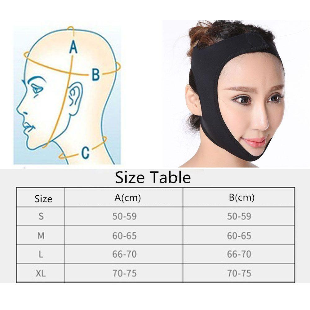 Đai Đeo Nâng Cơ Mặt Co Giãn Thoáng Khí Chống Chảy Xệ Giảm Nếp Nhăn