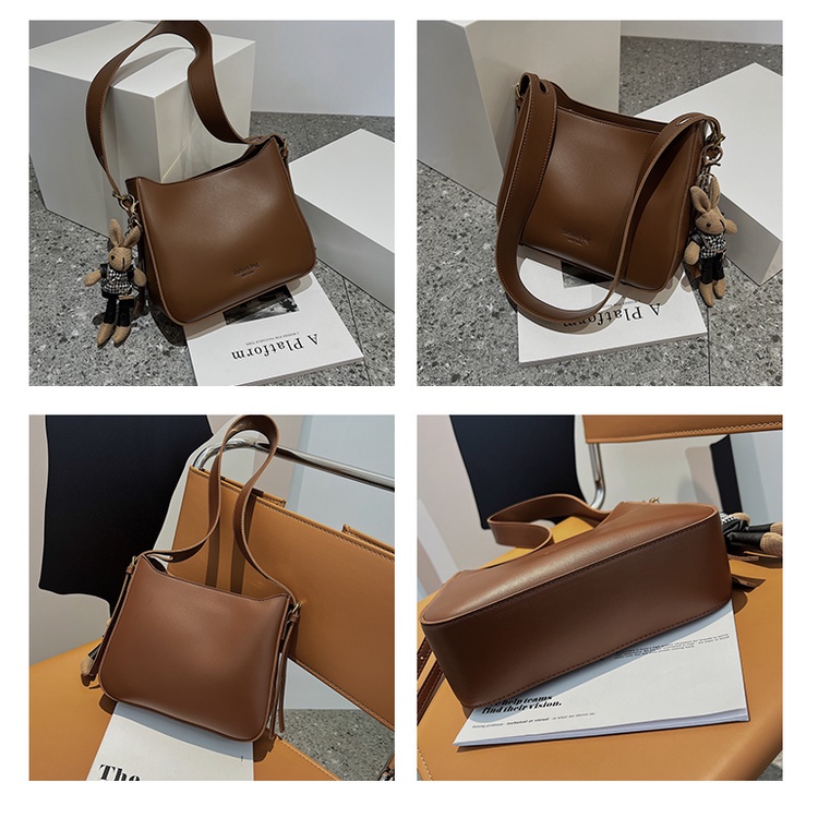 Túi đeo chéo, đeo vai  vuông basic  - Hàng loại 1 - TB.Store DC437 25x21x8