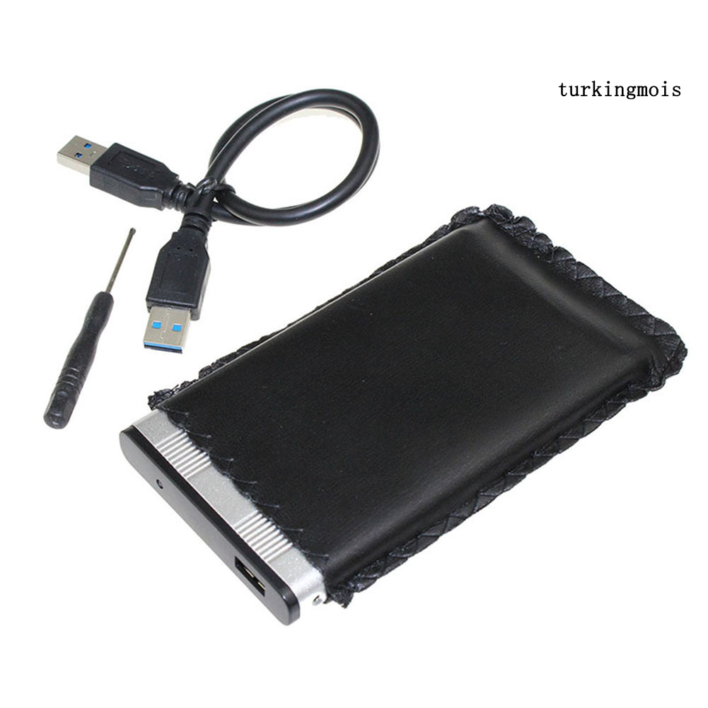 SATA Hộp Kim Loại Đựng Ổ Cứng Ngoài Hdd Ssd 2.5inch Cổng Usb 3.0 / 2.0 Tiện Dụng | BigBuy360 - bigbuy360.vn