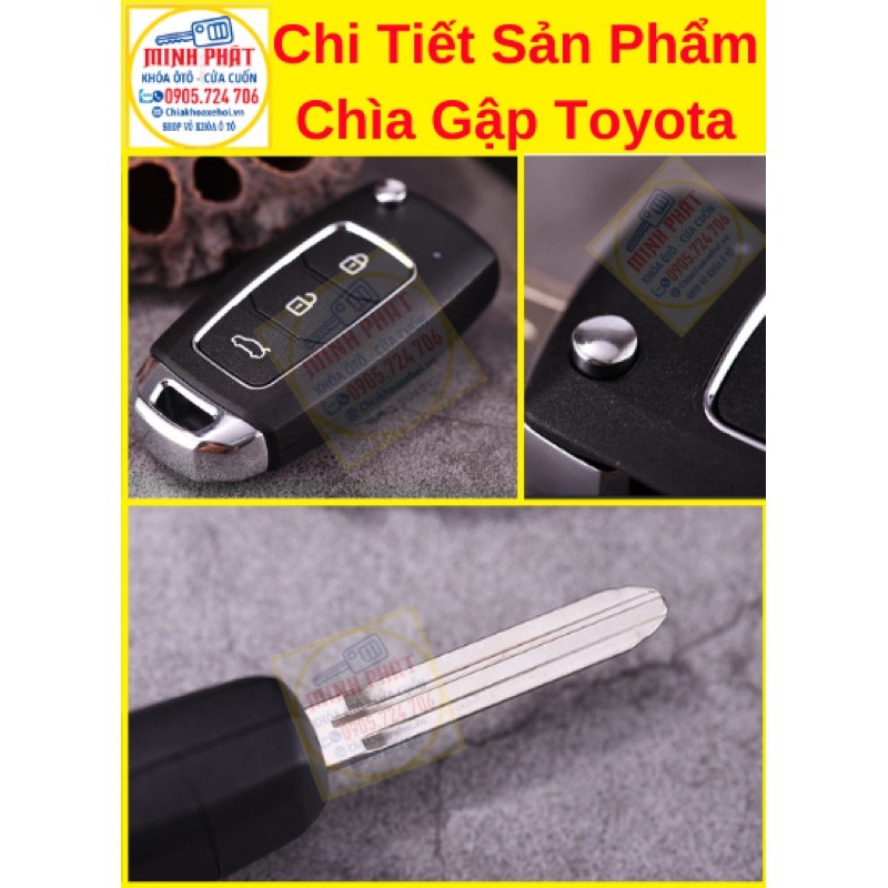 Làm chìa Khóa Độ gập Toyota Land Cruiser