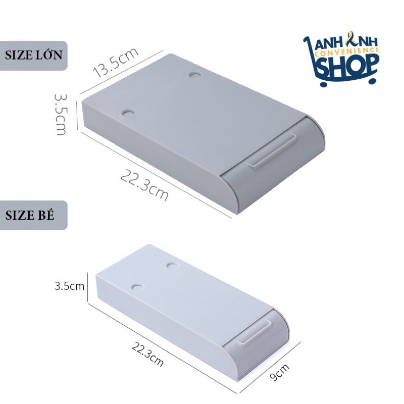 Ngăn Kéo Mini Gắn Dưới Mặt Bàn | BigBuy360 - bigbuy360.vn