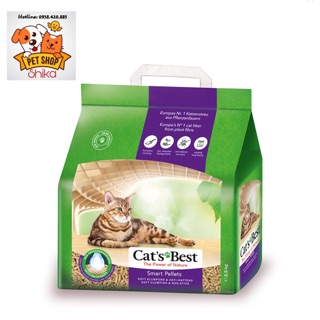 CAT’S BEST SMART PELLETS CÁT VỆ SINH HỮU CƠ VÓN CỤC CHO MÈO LÔNG DÀI 5L